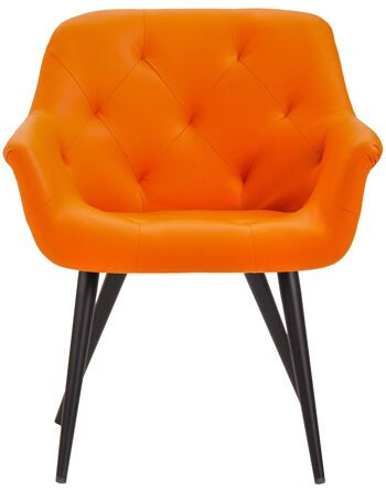 Chaise de salle à manger Podenzano Orange 10x60cm 2