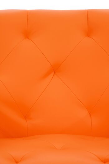 Chaise de salle à manger Podenzano Orange 10x60cm 5