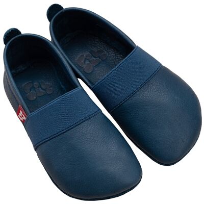 POLOLO Kinderschuhe | Barefoot Slipper Outdoor Elastico | Blau