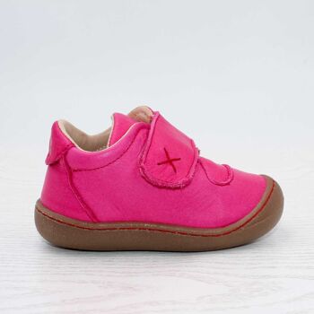 Chaussures enfant POLOLO | Premiers Marcheurs | Primero en cuir tanné végétal | Rose 4