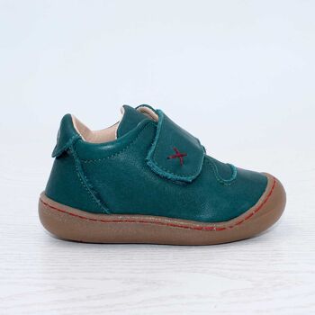 Chaussures enfant POLOLO | Premiers Marcheurs | Primero en cuir tanné végétal | Vert 5