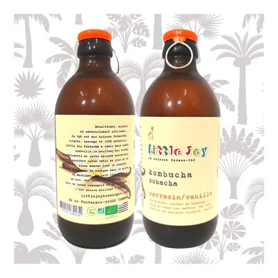 KOMBUCHA BIO 33cl SOBACHA (SARRASIN / VANILLE)