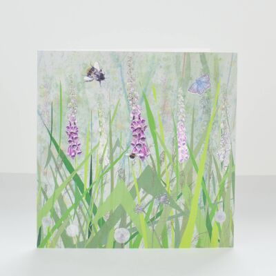 wildflowers greetings card