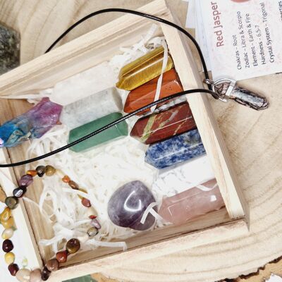 crystal starter pack gift box set