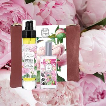 Duo Fleur de Pivoine. 100% origine végétale. Vegan 4