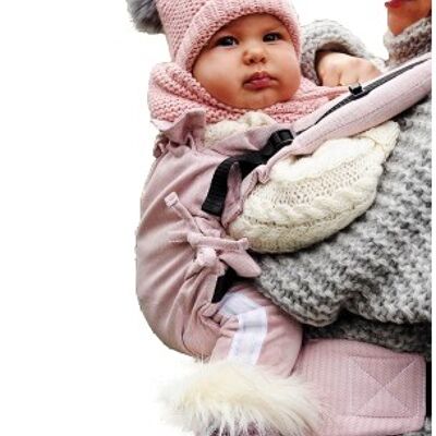 Happy Feet Babyschuhe mit isolierter Sohle Heather Bees 8-18 Monate