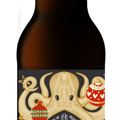 Artisanal Beer from Provence - Christmas Beer Le Poulpe