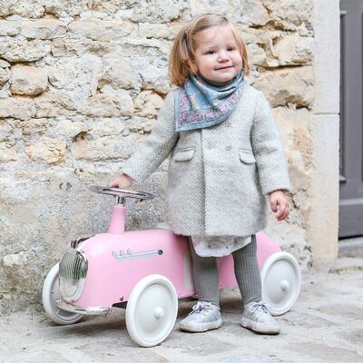Cavalcabile per bambini rosa pallido - Collezione Roadsters