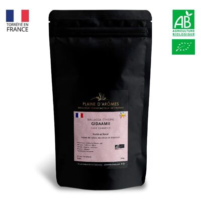 Café Éthiopie GIDAAMII Bio - Grains - 250g ou 1kg