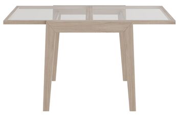 Table de cuisine extensible nordique Saitama 2