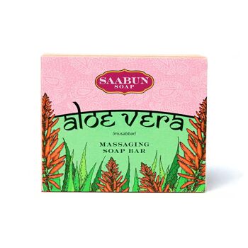 Savon Massant à l'Aloe Vera 1