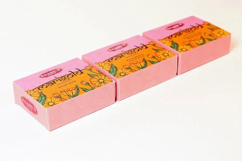 Marigold Collection Set with 3 Soap Bars