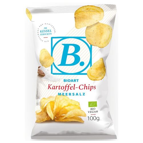 B. Kartoffel-Chips Meersalz 100g bio