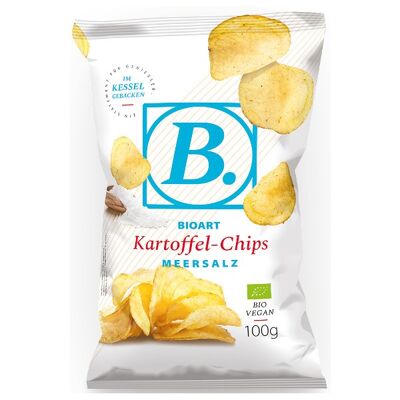 B. Chips de pommes de terre au sel de mer 100g bio