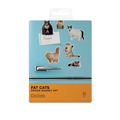 Imanes de gato gordo