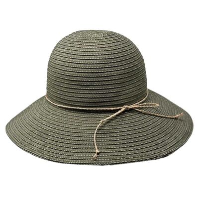 Grüner Trapani - Hut mit UV-Sonnenschutz, UPF50 Einheitsgröße