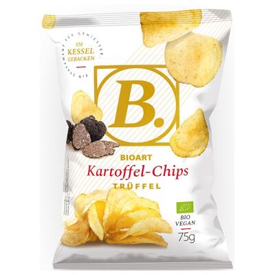 B. Patatas fritas trufadas, 75g ecológicas