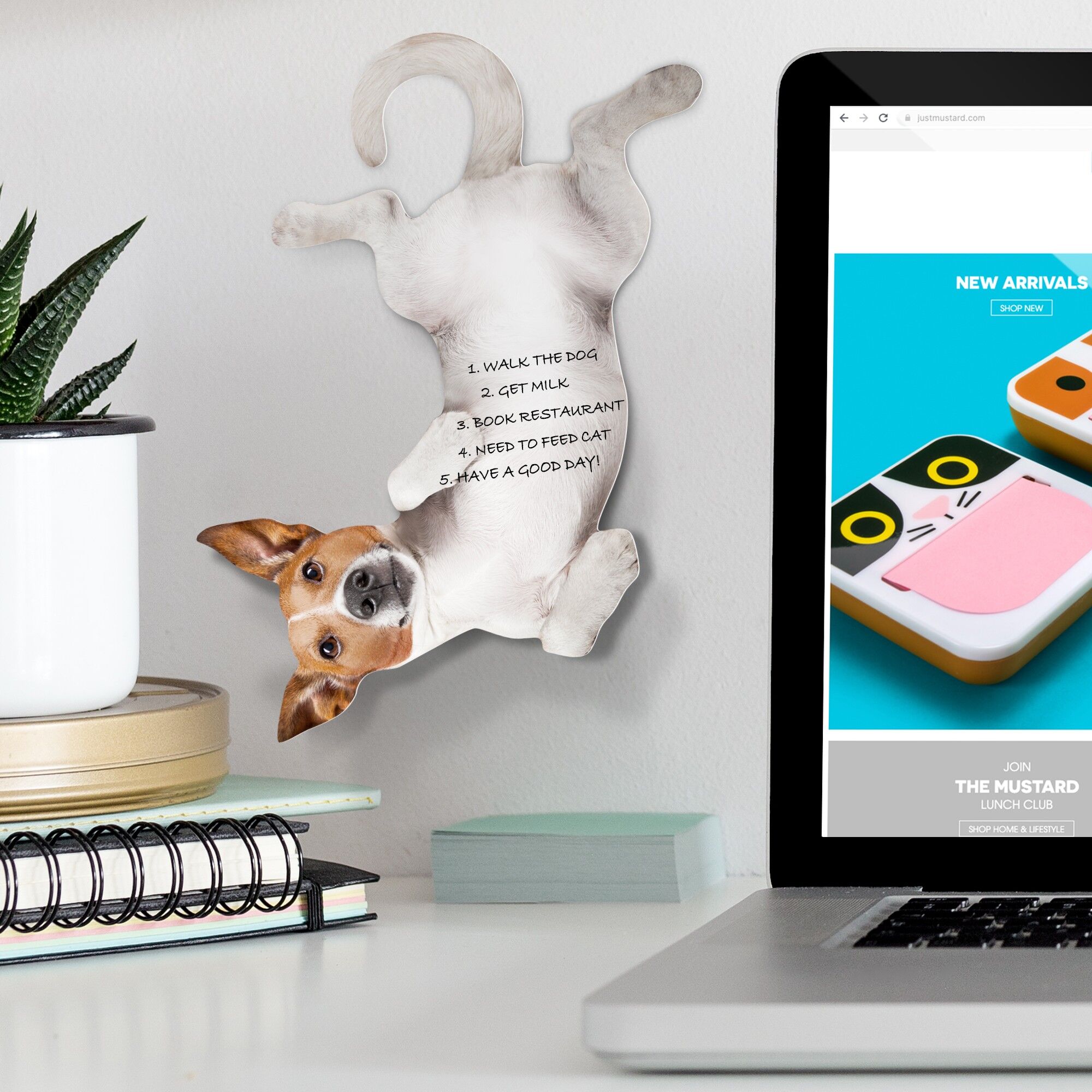 Note per appendere il cane