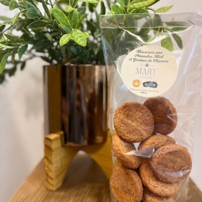 Macarrones con Almendras, Miel y Semillas de Cáñamo (sin gluten)