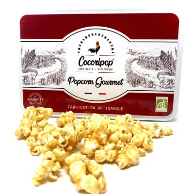 Klassische Popcorn-Metallbox!