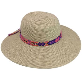 Chapeau de protection solaire UPF50+ Prune - Sorrento - BASE Prune Taille unique 3