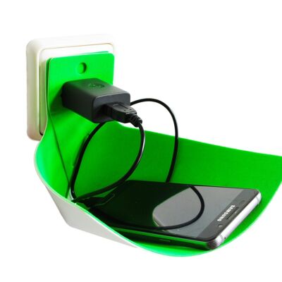 Load-ding charging cradle - green