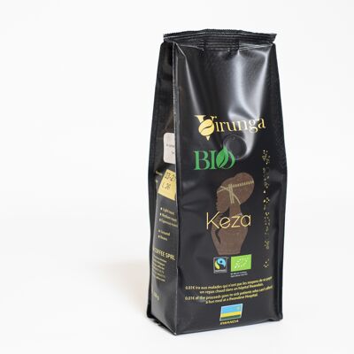 KEZA caffè biologico e del commercio equo e solidale 250 g macinato premium