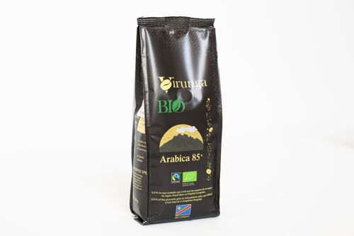 Café ARABICA 85+ Bio & équitable 250g Grains Premium
