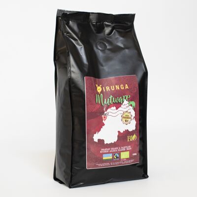 MUTWARE Bio & Fair Trade Kaffee 1 kg Premium Bohnen