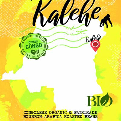 Café KALEHE Bio & équitable 4kg Grains Premuim_VRAC