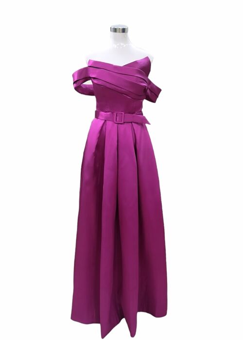 Robe de soirée longue Violet