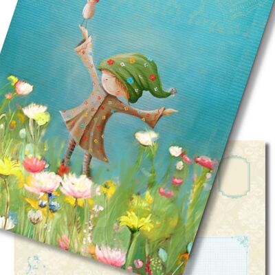 Postcard "Flower Child! A5