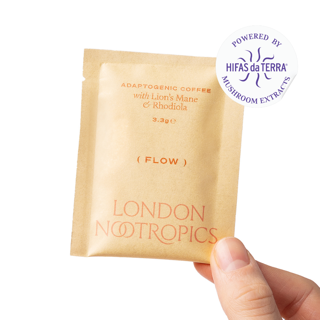 Flow Lion's Mane Mushroom Coffee - 12 Sachets