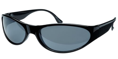 Sunglasses - RECALL- Black frame with Grey lens