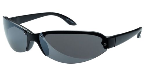 Sunglasses - SPLITZ - Zwart montuur met grijze lens