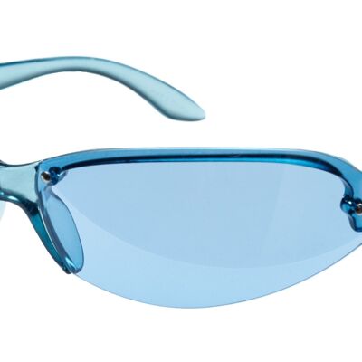 Sunglasses - SPLITZ - Blauw montuur met blauwe lens