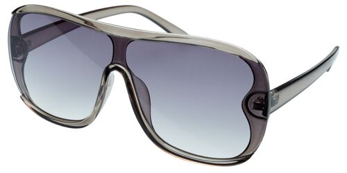 Sunglasses - WOH - Clear Grey frame with Light Grey lens