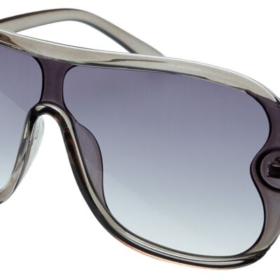 Sonnenbrille - WOH - Klarer grauer Rahmen mit hellgrauen Gläsern