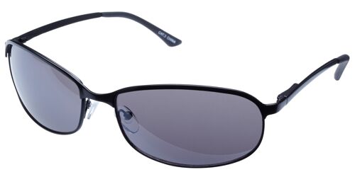 Sunglasses - KANGA - Black frame with Grey lens