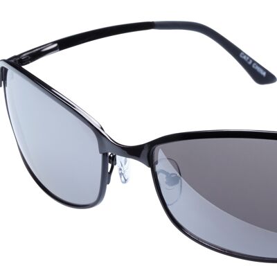 Sunglasses - KANGA - Gunmetal frame with Grey Mirrored lens