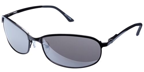 Sunglasses - KANGA - Gunmetal frame with Grey Mirrored lens