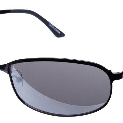 Sunglasses - KANGA - Gunmetal frame with Grey Mirrored lens