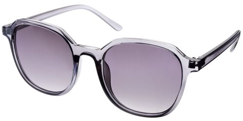 Sunglasses - SONJA - Clear Grey frame with Light Grey lens