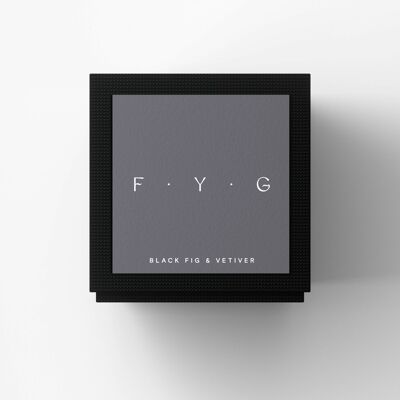 Black Fig & Vertiver Candle