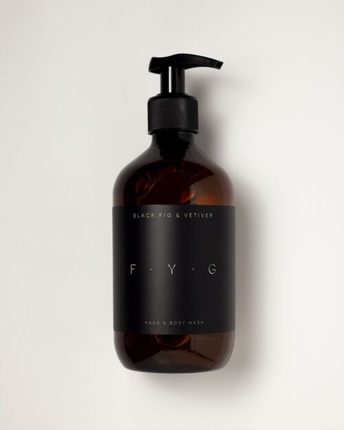 Black Fig & Vertiver Hand & Body Wash