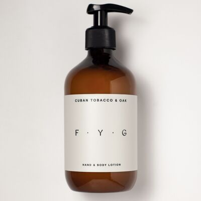 Cuban Tobacco & Oak Hand & Body Lotion