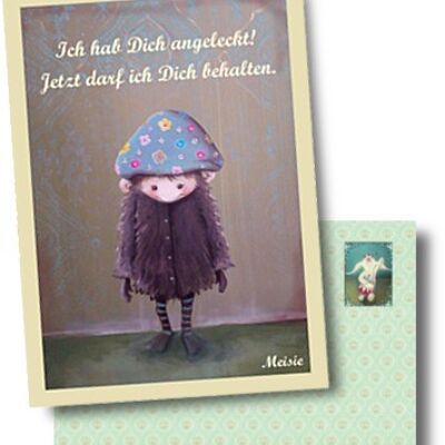 Carte Postale "Belle Dame" A6