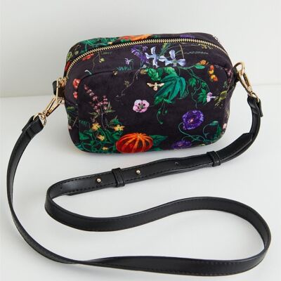 Bolso cámara negro calabaza