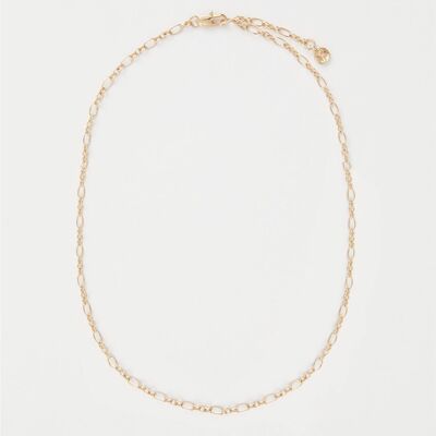 Oval Figaro Chain Necklace