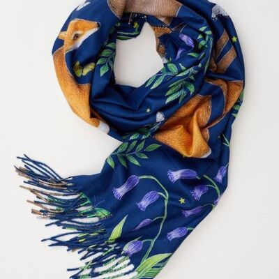 Hare & Fox Catherine Rowe Scarf with Tassels